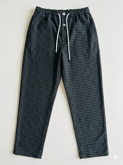Skyna Woven Pajama - Cotton Relaxed Fit - Grey